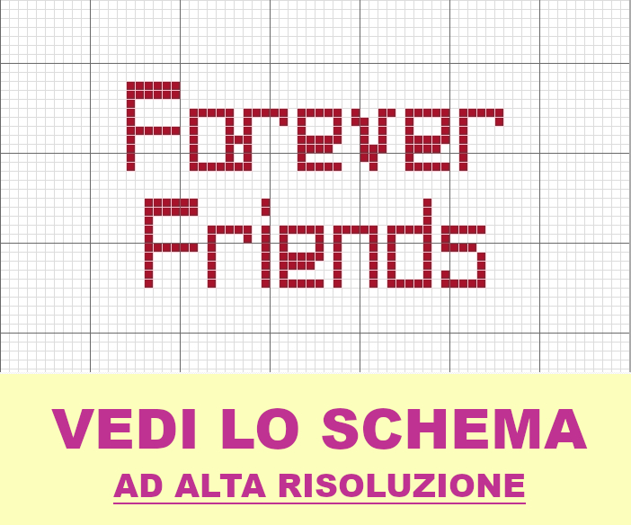 Forever Friends punto croce