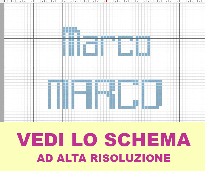 Marco punto croce